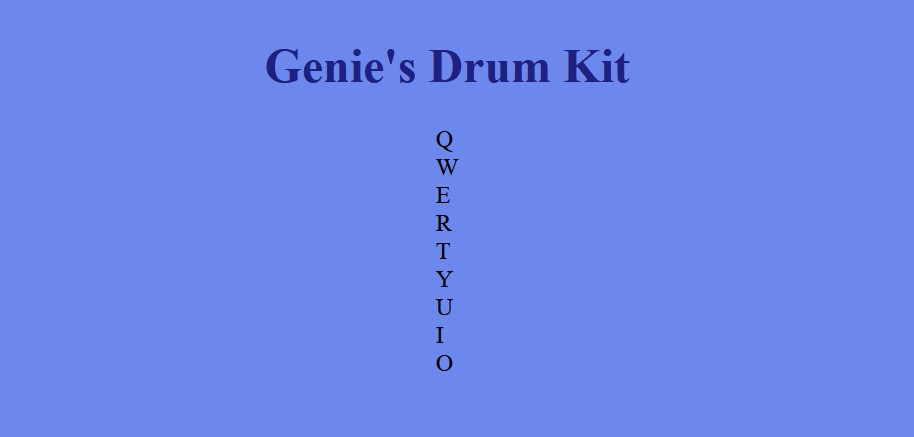 My drumkit before the development of CSS features.